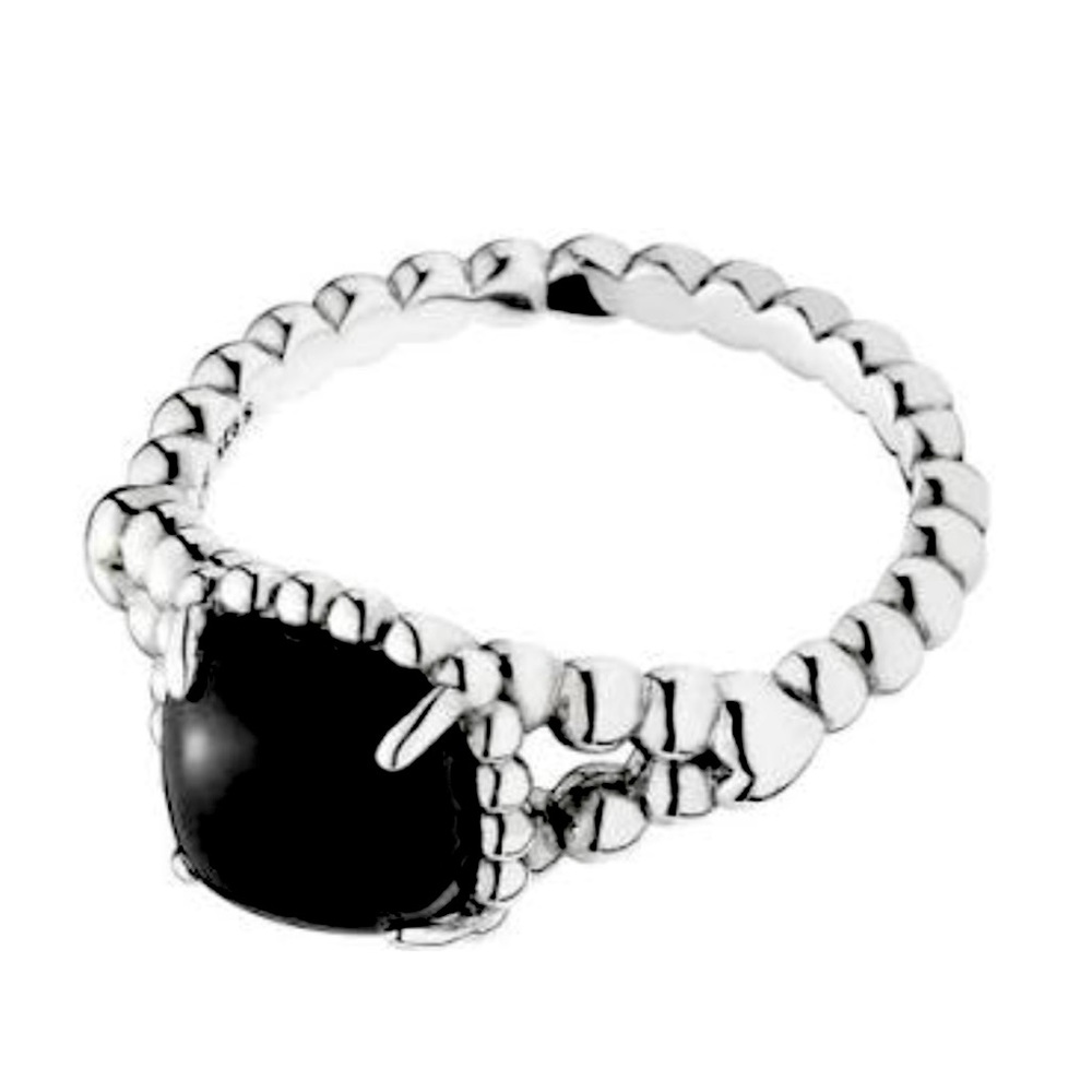 🖤Discontinued Pandora Black Crystal Ring Size 5